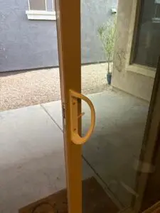 Sliding Glass Door Handle Replacement in Gilbert